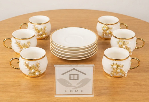 Turkish tea set cups with - tea,