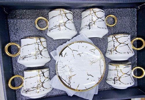 Turkish arabic tea set 6 - turkish,
