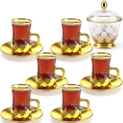 Turkish tea cup set - 13, pc