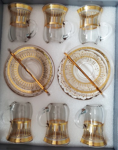 Turkish tea glass set - , 6
