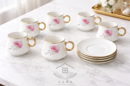 Turkish tea set - set, cups