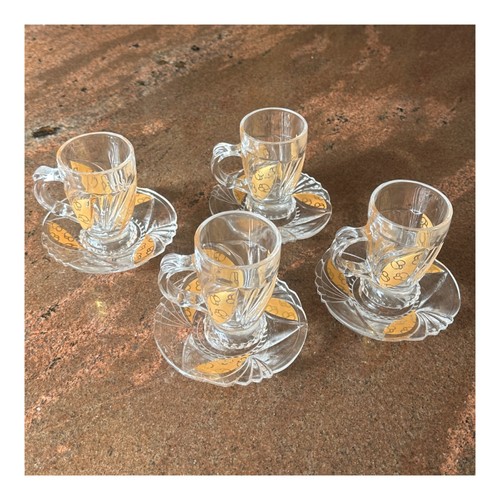 Vintage clear glass turkish - vintage,