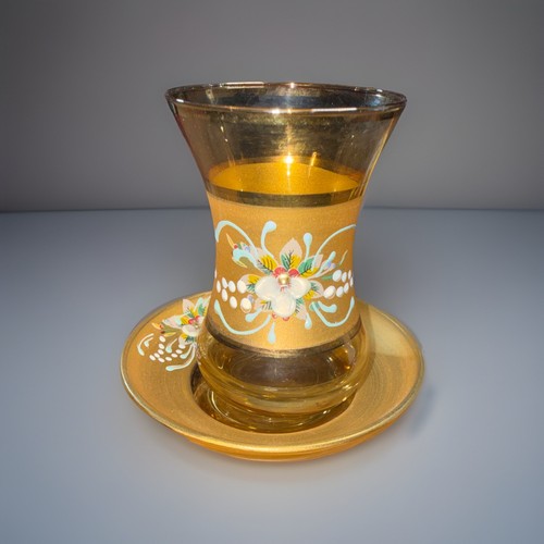 Turkish floral gold pattern - turkish,