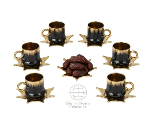 Turkish tea set - of, 6