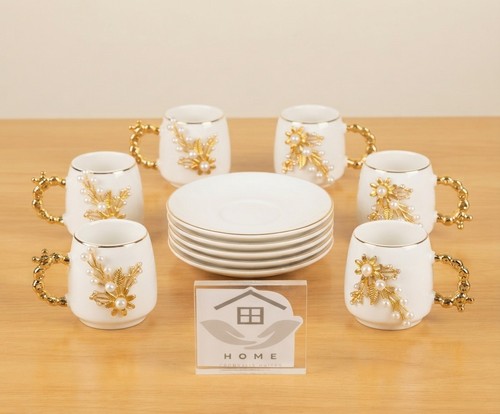 Turkish tea set cup with - tea,