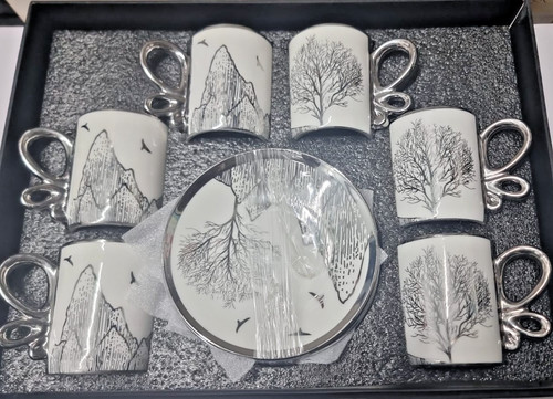 Turkish tea set cups with - turkish,