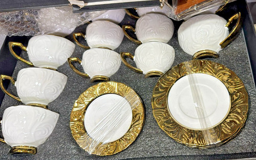 Turkish arabic tea - set, 12