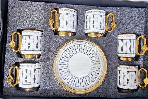 Turkish tea set cups - turkish,