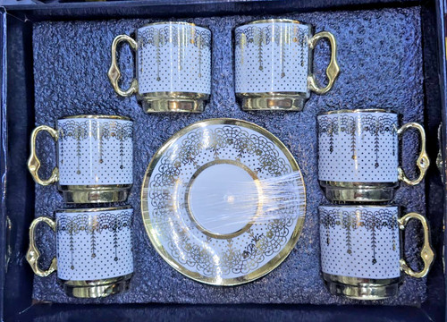 Stunning turkish tea set - stunning,