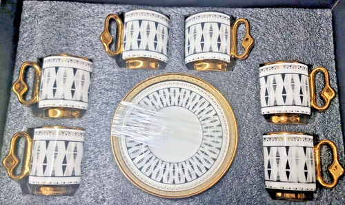 Stunning turkish tea set - stunning,
