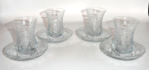 Turkish tea handleless cups - turkish,