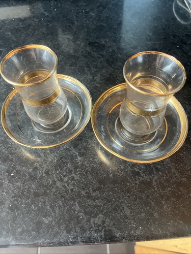 Two turkish tea cups - cups, and