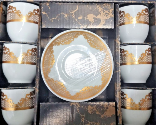 Turkish tea set cups - of, with