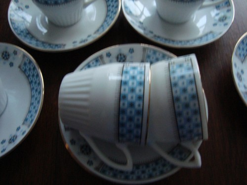 Turkish coffee cup and - , saucer
